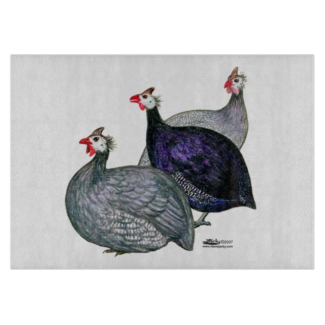 Planche À Découper Guineas trois (Devant)