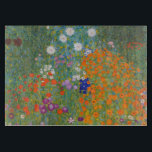 Planche À Découper Gustav Klimt Fleur Jardin Cottage Nature<br><div class="desc">Un beau tableau de jardin - c'est un tableau classique de Gustav Klimt,  appelé Cottage Garden,  ou Bauergarten,  1907,  qui est un gros plan d'un jardin fleuri,  un tableau floral coloré.</div>