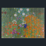 Planche À Découper Gustav Klimt Fleur Jardin Cottage Nature<br><div class="desc">Un beau tableau de jardin - c'est un tableau classique de Gustav Klimt,  appelé Cottage Garden,  ou Bauergarten,  1907,  qui est un gros plan d'un jardin fleuri,  un tableau floral coloré.</div>
