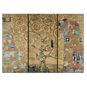 Planche À Découper Gustav Klimt - Frise Stoclet Arbre de Vie