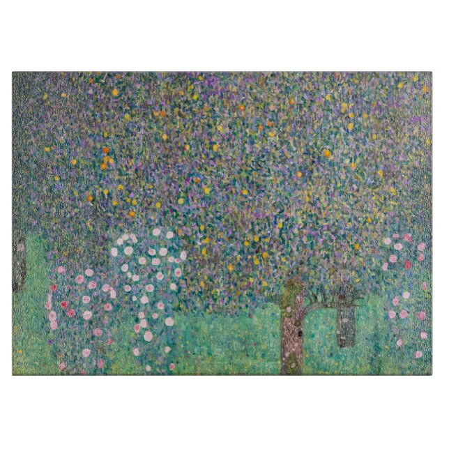 Planche À Découper Gustav Klimt - Rosiers sous les arbres (Devant)
