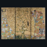 Planche À Découper Gustav Klimt - Stoclet Frieze Arbre de vie<br><div class="desc">Triptyque de Frieze Stoclet : Arbre de Vie,  Réalisation,  Attente - Gustav Klimt,  Carton,  1909</div>