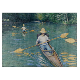 Planche À Découper Gustave Caillebotte - Skiffs on the Yerres