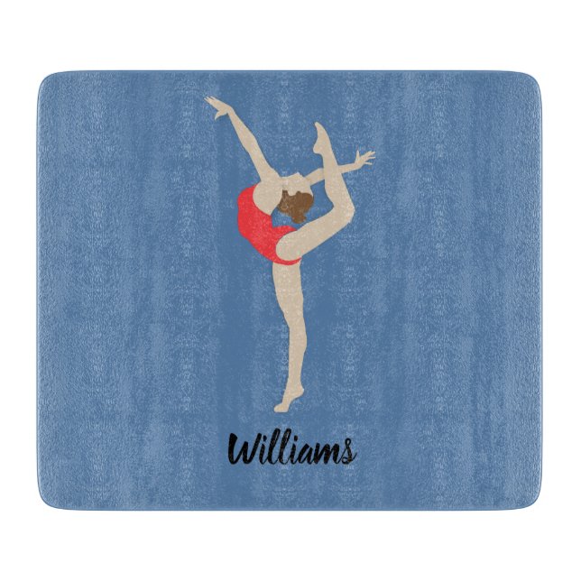 Planche À Découper Gymnaste féminine (Devant)