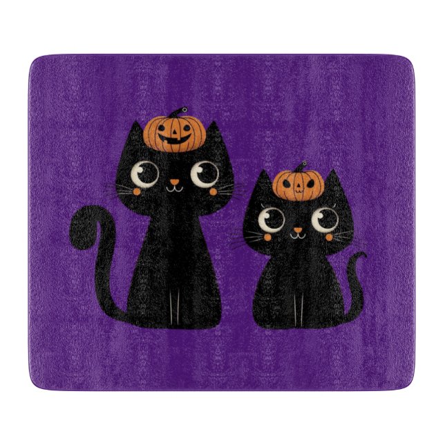 Planche À Découper Halloween/Automne/Automne/citrouille/chat (Devant)