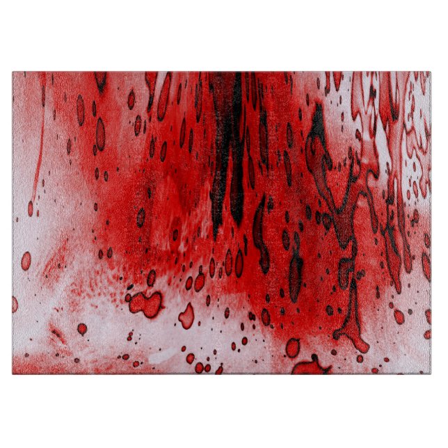 Planche À Découper Halloween Épouvantable Sanglant Horreur (Devant)