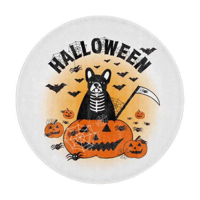 Planche À Découper Halloween Frenchie (Devant)