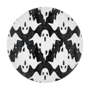 Planche À Découper Halloween Ghost Éffrayant Motif sans couture