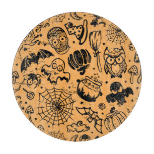 Planche À Découper Halloween Vintage sans transparence