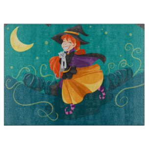Planche À Découper Halloween Witch