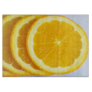 Planche À Découper - HAMbyWG - Tranches orange - Panneau de découpe e