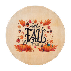Planche À Découper Happy Fall Y'all classique