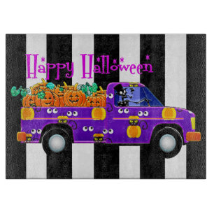 Planche À Découper Happy Halloween Skeleton Driver