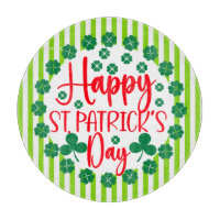 Happy St. Patrick's Day Circle Design-63502
