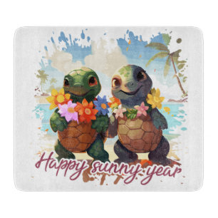 Planche À Découper Happy sunny year too