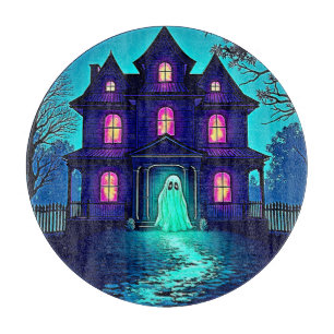Planche À Découper Haunween Ghost House Design