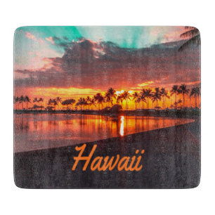Planche À Découper Hawaii Beach Hawaii Îles Hawaii