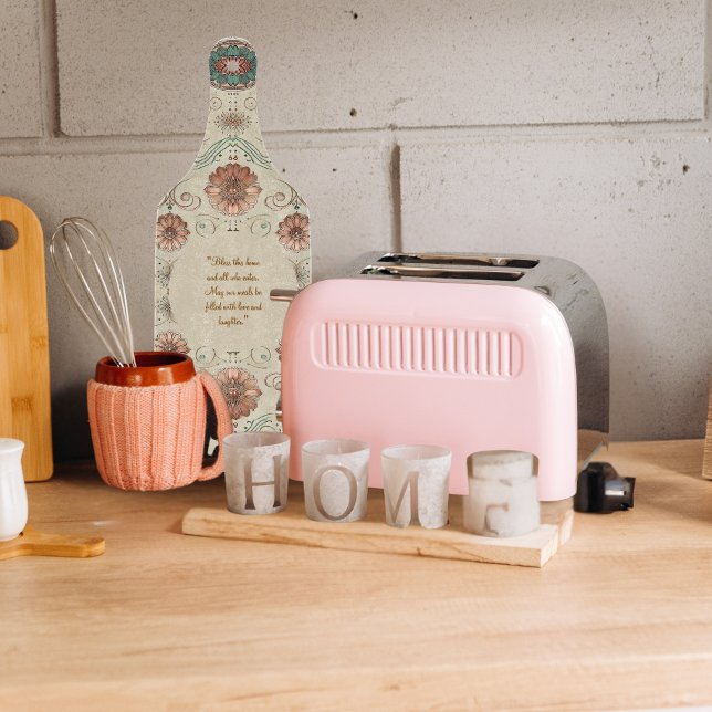 Planche À Découper Herbe Boho personnalisable (Créateur téléchargé)