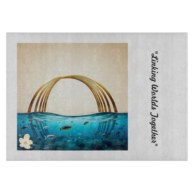 Planche À Découper "Heure d'or de la paix" (Devant)