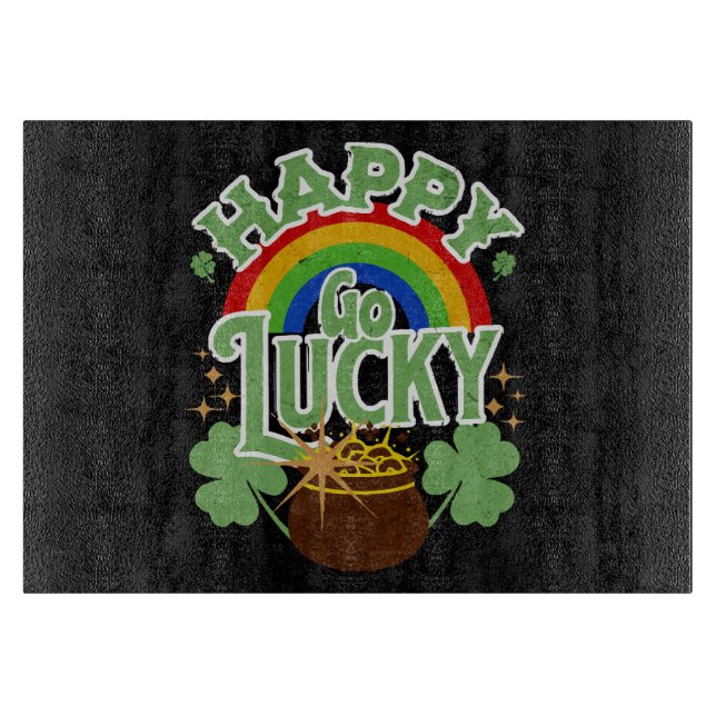Planche À Découper Heureux Go Lucky (Devant)