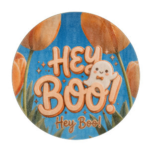 Planche À Découper Hey Boo ! Halloween