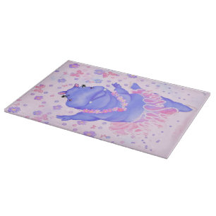 Planche à découper Hippopotame Ballerine