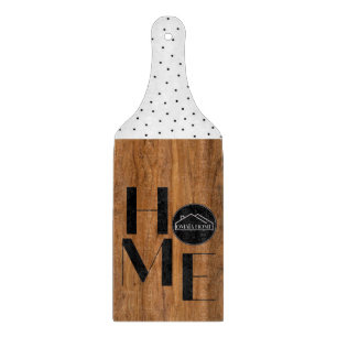 Planche À Découper HOME Modern Wood Glass Cutting Board