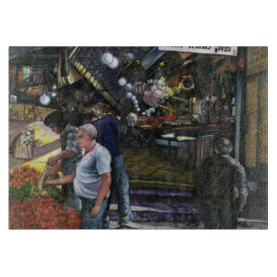 Planche À Découper Hommes de commerce, Jérusalem