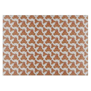 Planche À Découper Hommes en pain d'épice