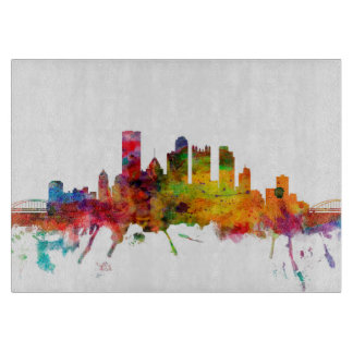Planche À Découper Horizon de Pittsburgh Pennsylvanie