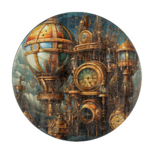 Planche À Découper Horloge à vapeur