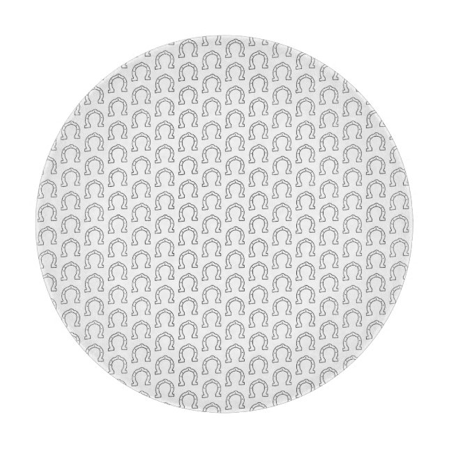 Planche À Découper Horse Riding Gang Horseshoe Imprimer (Devant)