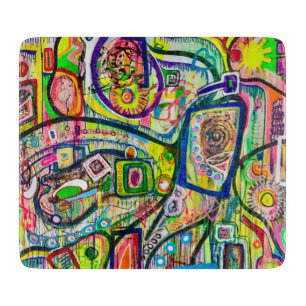 Planche À Découper Huit Martinis 6 x 7 Déco Coupe