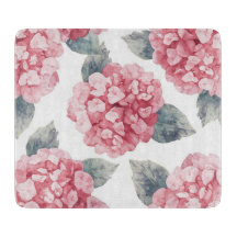 Hydrangeas Roses Peinture Florale Aquarelle Fleurs