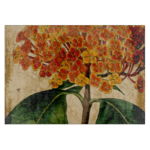 Planche À Découper I floral vibrant