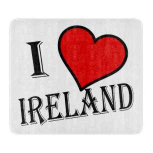 Planche À Découper I Heart Ireland bk cbcn