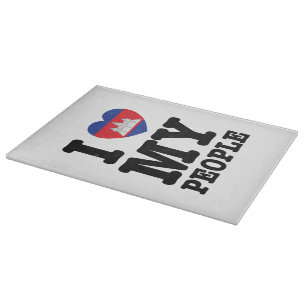 Planche À Découper I Heart (Love) My Khmer People