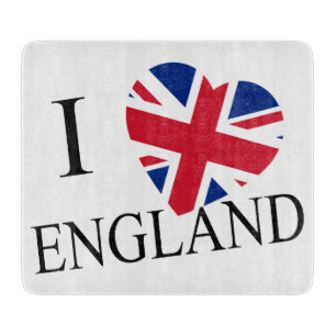 Planche À Découper I Heartflag Angleterre bk cbcn