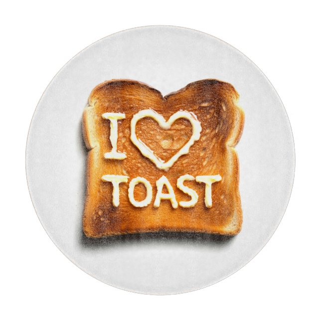 Planche À Découper I Love Toast (Devant)