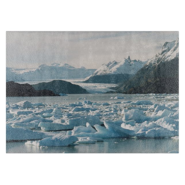 Planche À Découper Icebergs glaciaires (Devant)