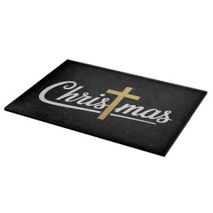 Planche À Découper Idée cadeau Jésus pour famille assortie Croix de N