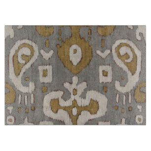 Planche À Découper Ikat ocre I