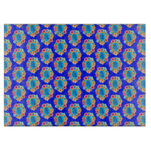 Planche À Découper Île Tropical Tortues de mer Floral