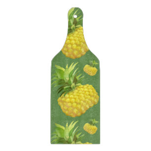 Planche À Découper Illustration d'ananas