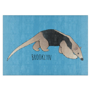 Planche À Découper Illustration de Tamandua