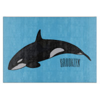 Illustration d'une baleine tueuse