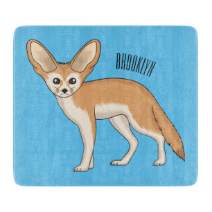 Planche À Découper Illustration Fennec fox