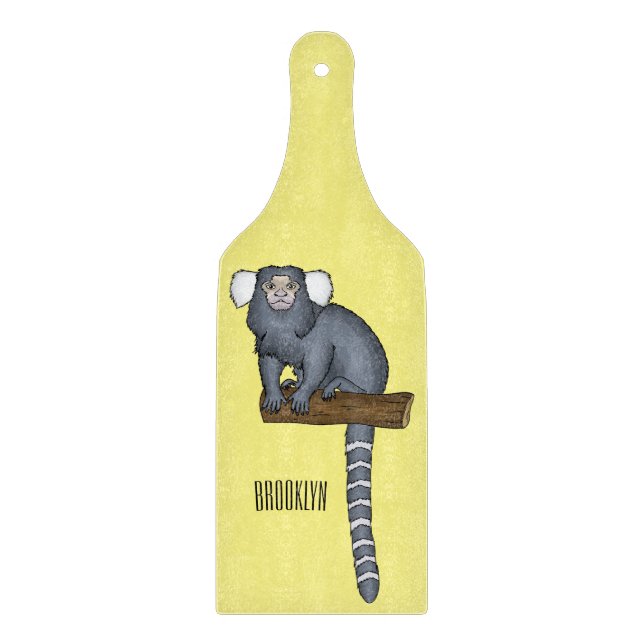 Planche À Découper Illustration marmoset commune (Devant)