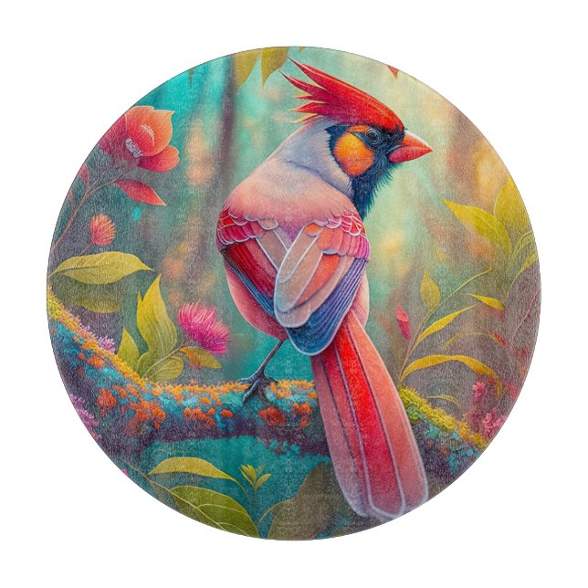 Planche À Découper Imaginaire Birds Homme Cardinal (Devant)