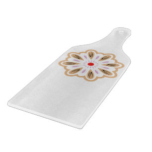 Planche À Découper Impression d'art floral Mandala Décor Boho